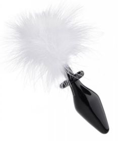 Tailz Fluffer Bunny Tail Anal Plug - Glass