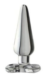 Spade Anal Plug Medium - Clear