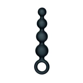 Silicone Booty Beads 4.5 Inch - Black