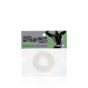 Thick Power Stretch Donut Ring - Clear