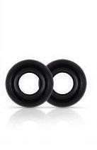 Donut Rings Oversized - Black