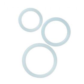 Silicone Support Rings 3 Pack - Clear