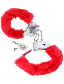 Fetish Fantasy Beginners Furry Cuffs - Red