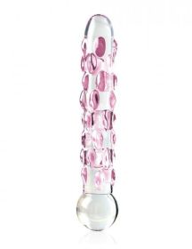 Icicles No 7 Glass Wand Massager - Clear