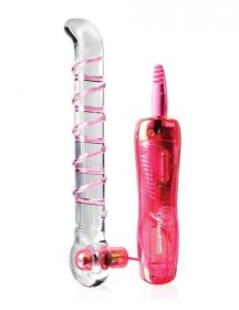Icicles No 4 Glass Massager - Clear