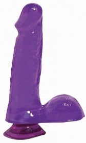 Basix Rubber Works Dildo Suction Cup 6 inch - Purple