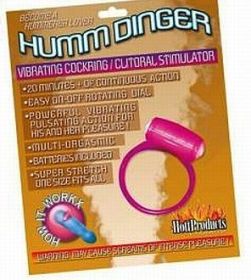 Humm Dinger Penis Ring - Purple