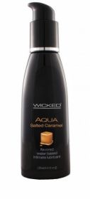 Wicked Aqua Lube - 4oz - Salted Caramel