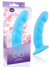 CiCi Pure Silicone Dildo - Blue