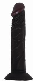 All American Whopper Vibrating 7 inches Dildo - Brown