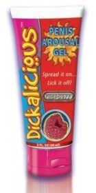 Dickalicious Penis Arousal Gel 2oz - Raspberry