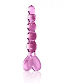 Icicles No 43 Glass Beaded Massager - Pink