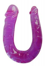 Lucky Lady Dual Stimulator Double Dong - Purple
