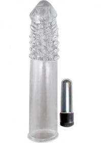 Vibrating Penis Extender - Clear