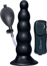 Ram Inflatable Vibrating Anal Expander - Black