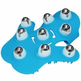 Fuzu Glove Massager - Neon Blue