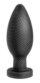 Spark Silicone Plug Carbon Fiber Small - Black