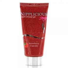 Nipplicious Nipple Arousal Gel 1 Ounce - Strawberry Cupcake