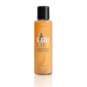 Sizzle Lips Warming Gel 4.2oz - Butter Rum