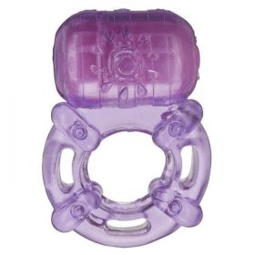 Cloud 9 Pleasure Tickler 5 Speed Ring - Purple