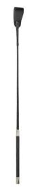 Medium Tip Riding Crop  18 in - Black