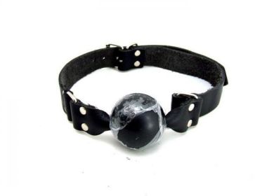 M2M Gag Leather Ball O/S - Black