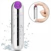Mini Bullet Vibrator 10 Speed - sliver