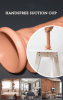 Realistic Big Dildo Suction Cup 8.7 in