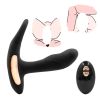 Vibrating Remote controlled Extra Long Anal Beads With Suction Cup Design