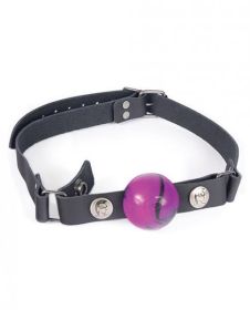 Spartacus Nickel Free Hardware Small Ball Gag O/S - Black
