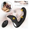 Anal Plug Vibrator with Remote Control