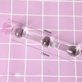 High-grade Crystal Glass Dildo Penis Glass Beads (Color: 3)