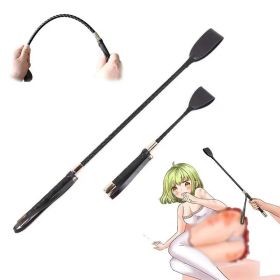 Bondage Leather Riding Crop Horse Whip (size: 13-30CM)