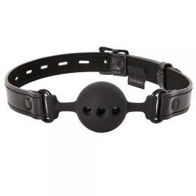 Sportsheets Saffron Breathable Ball Gag Black O/S (SKU: SS48003)